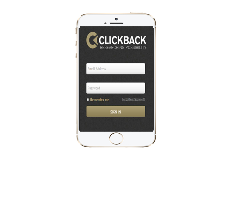 clickback iphone apps